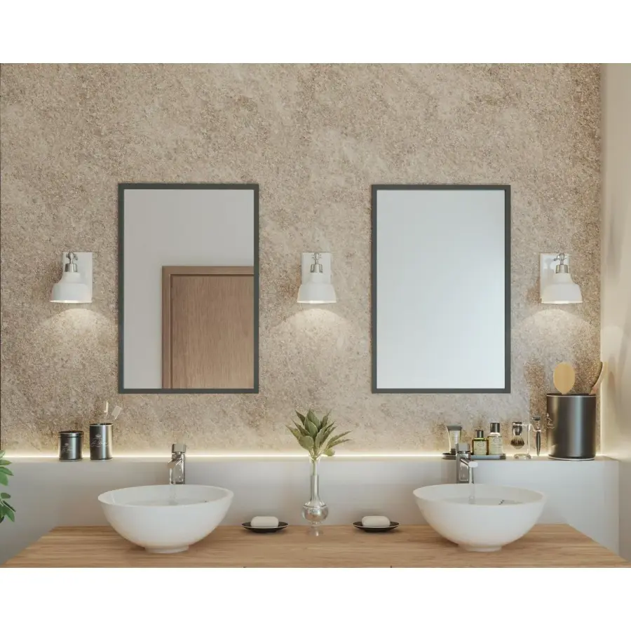 Bramlett One-Light Metal Shade Bath Vanity Light - Image 3