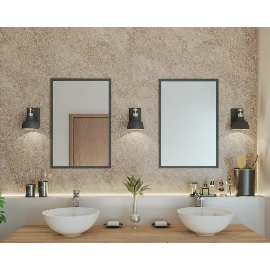 Bramlett One-Light Metal Shade Bath Vanity Light - Image 4