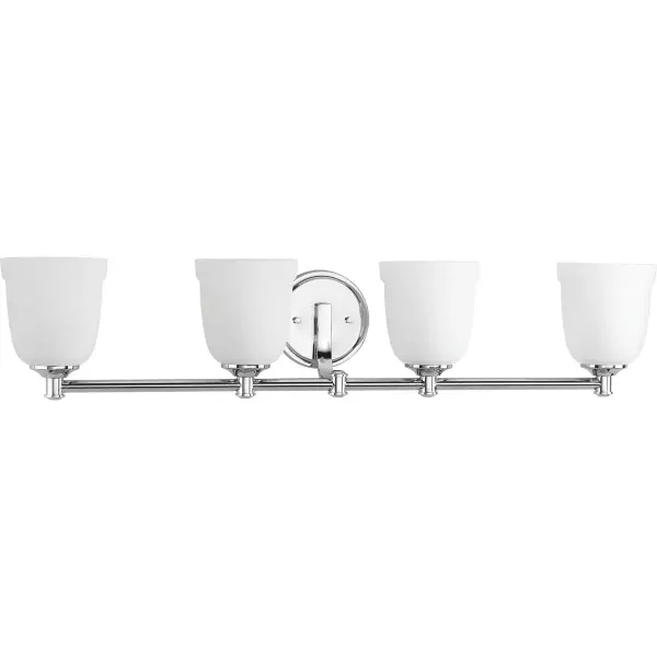 Topsail Four-Light Etched Parchment Glass Bath Vanity Light - Image 2