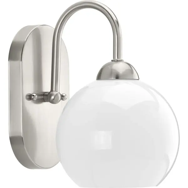 Carisa One-Light Opal Glass Bath Vanity Light - Image 2