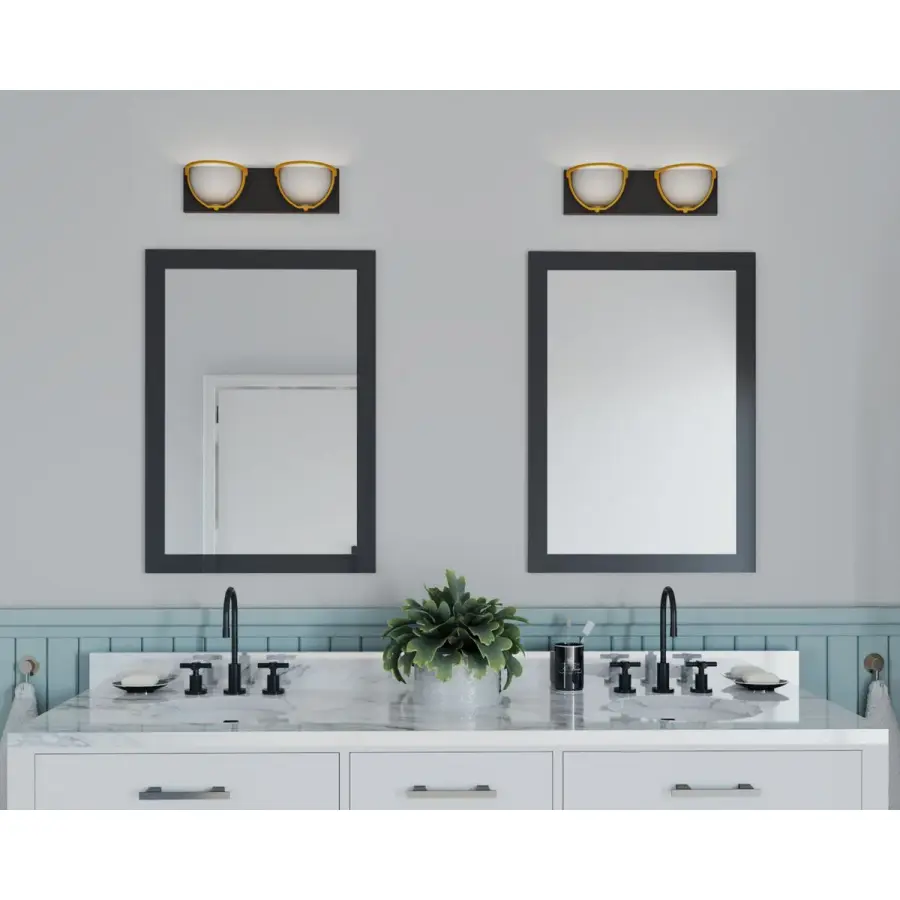 Ponder Collection Two-Light LED Bath & Vanity - Image 2
