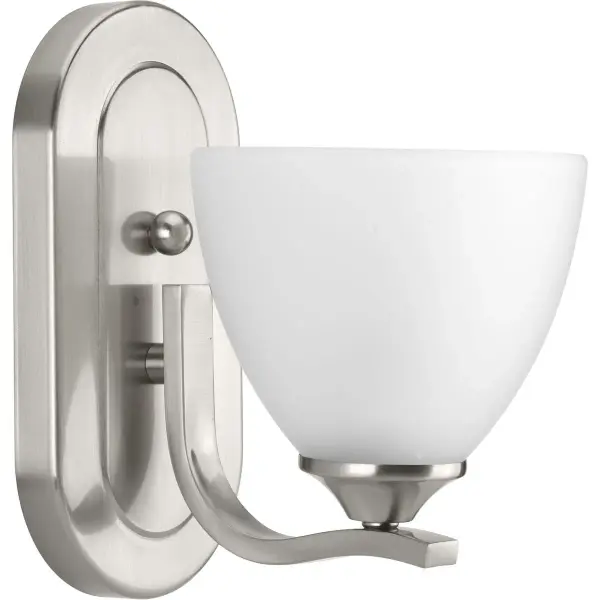 Laird One-Light Etched Glass Bath Vanity Light - Image 2