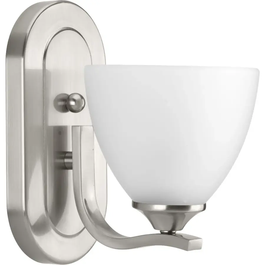 Laird One-Light Etched Glass Bath Vanity Light - Image 2