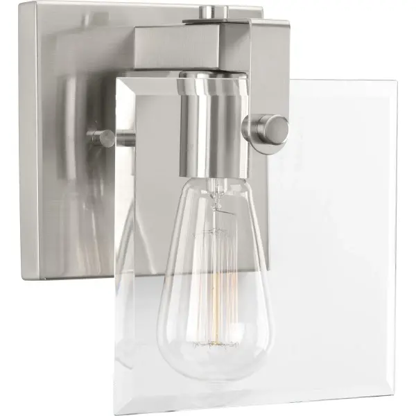 Glayse One-Light Clear Glass Bath Vanity Light - Image 2