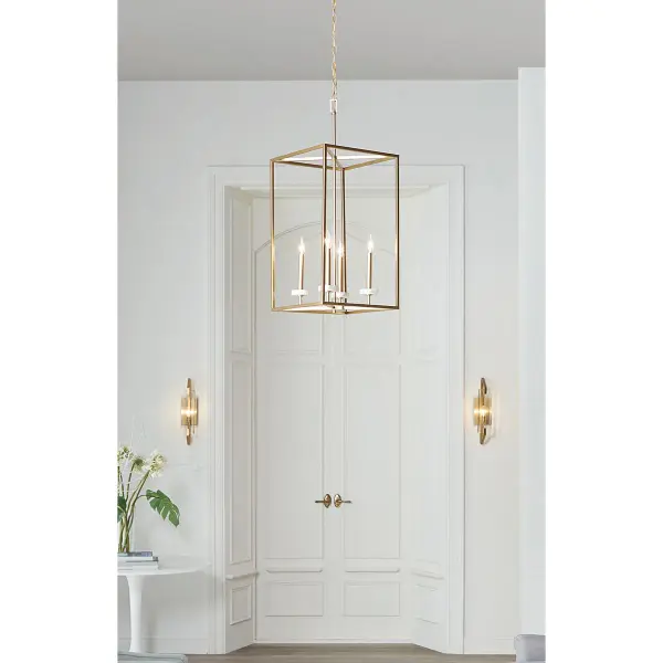 Cahill Two-Light Clear Glass Bath Vanity Light - Image 2