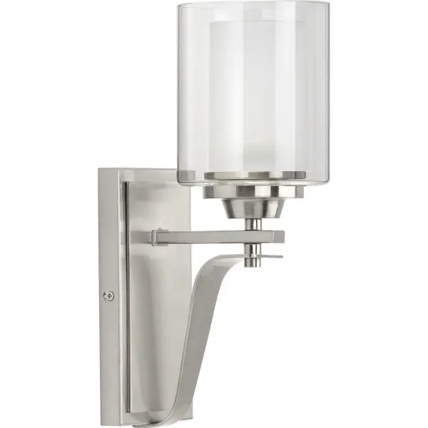 Kene One-Light Clear Glass Bath Vanity Light - Image 2