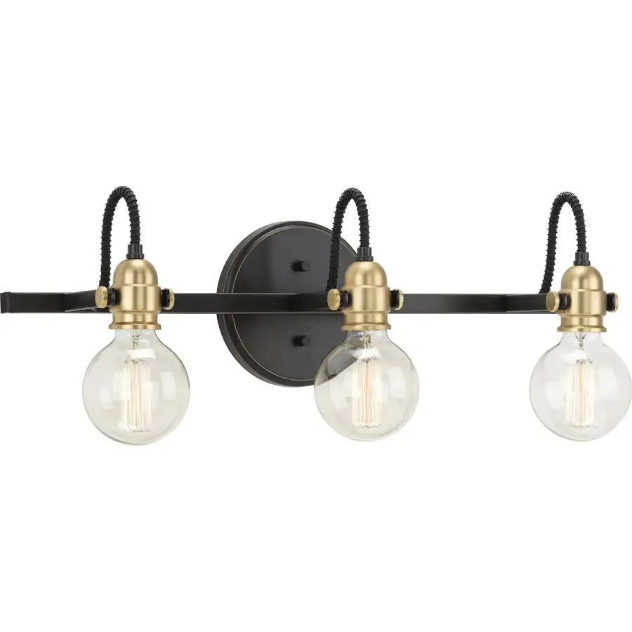 Axle Collection Three-Light Bath Vanity Wall Light - Image 2