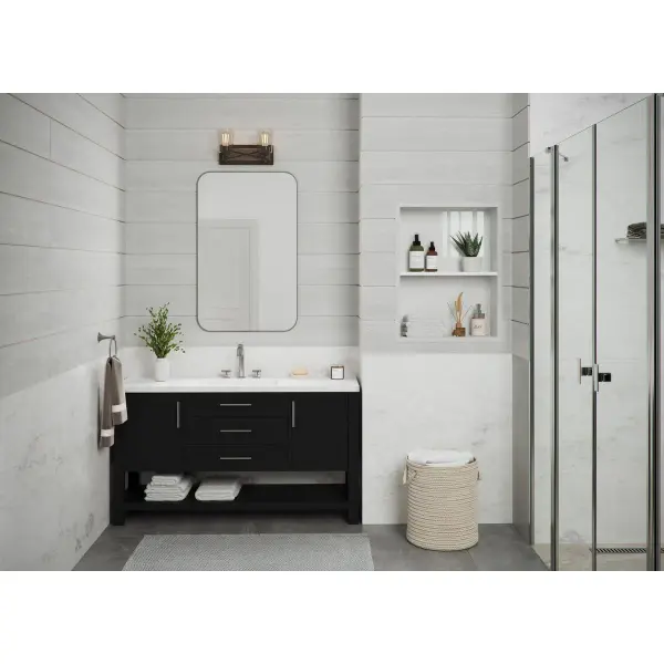 Coastal Farmhouse Charm Meets Functional Bathroom Lighting - Image 3
