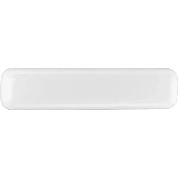 This 26-inch linear vanity light combines contemporary design with practical LED technology. The opal white glass diffuser provides even, flattering illumination while the CCT selectable feature allows customization of light warmth.