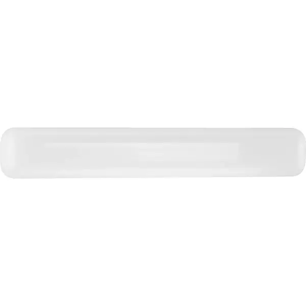 Modern linear vanity light featuring energy-efficient LED technology with selectable color temperature. The 38-inch opal white glass diffuser provides even, flattering illumination perfect for bathroom vanities and grooming areas.