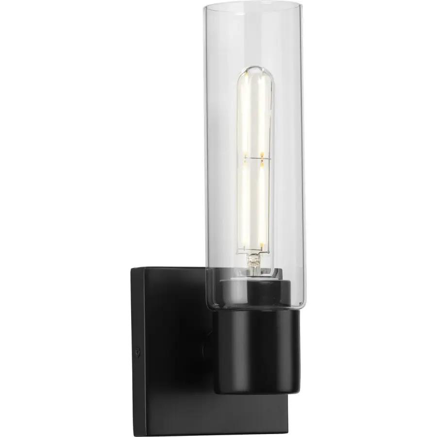 Clarion One-Light Glass Bath Vanity Wall Light - Image 2