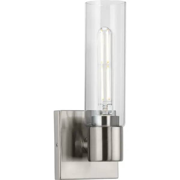 Clarion One-Light Glass Bath Vanity Wall Light - Image 3