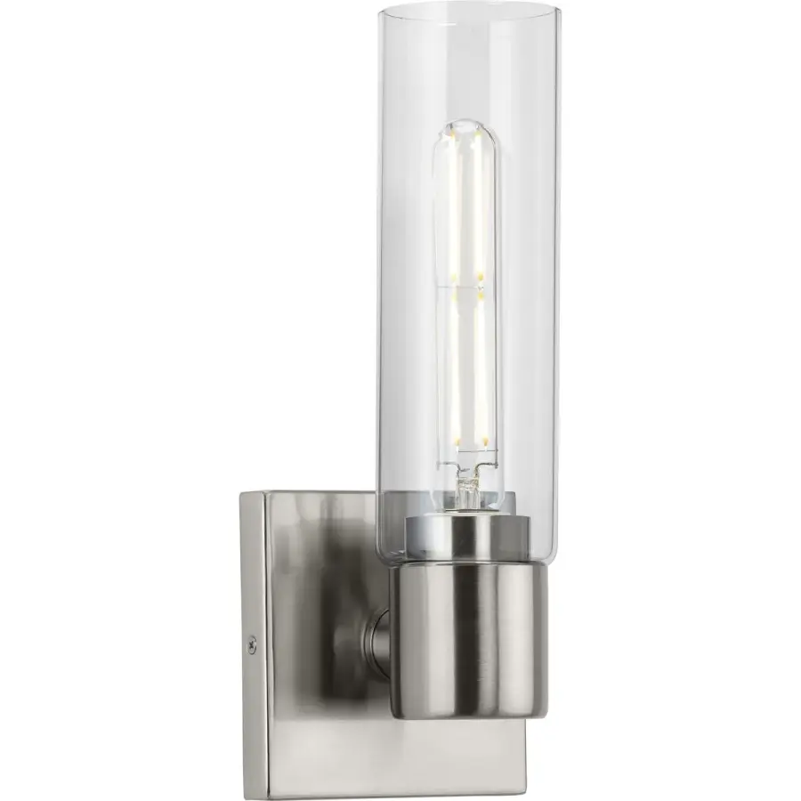 Clarion One-Light Glass Bath Vanity Wall Light - Image 3