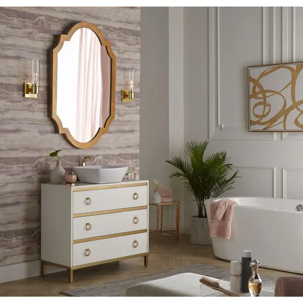Clarion One-Light Glass Bath Vanity Wall Light - Image 5