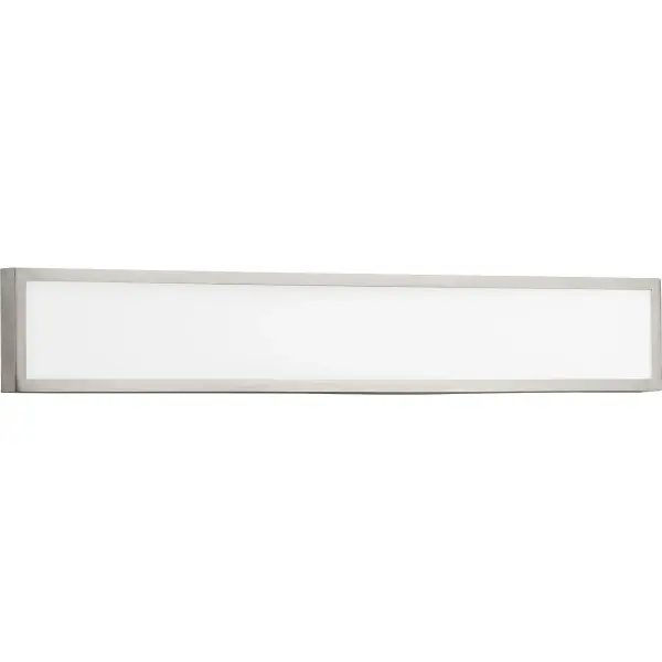 The Everlume 32-inch LED vanity light combines modern design with practical functionality, featuring selectable 3000K/4000K color temperature to customize your bathroom lighting. Title 24 and JA8 compliant for California energy standards.