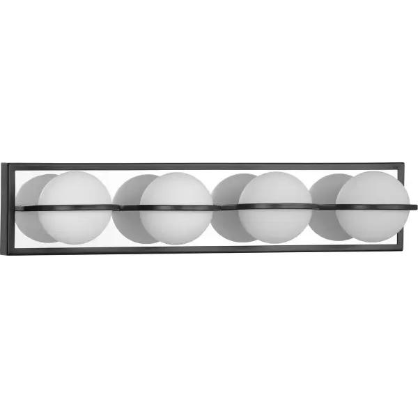 Pearl LED Four-Light Opal Glass Bath Vanity Light - Image 2