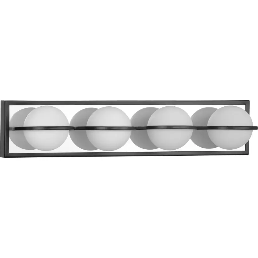 Pearl LED Four-Light Opal Glass Bath Vanity Light - Image 2