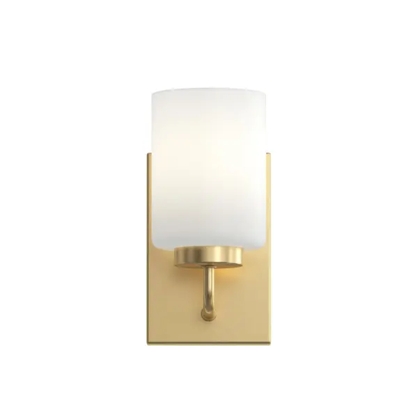 Merry One-Light Etched Glass Bath Vanity Light - Image 11