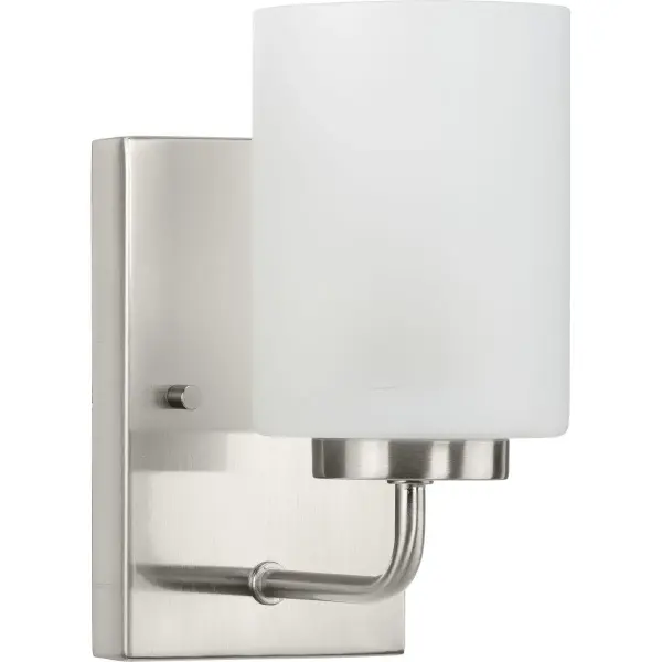 Merry One-Light Etched Glass Bath Vanity Light - Image 3