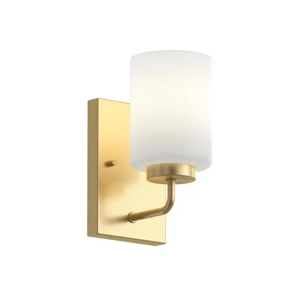 Merry One-Light Etched Glass Bath Vanity Light - Image 7