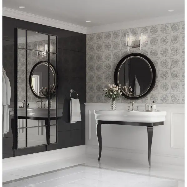 Elara Two-Light Clear Glass Bath Vanity Light - Image 4