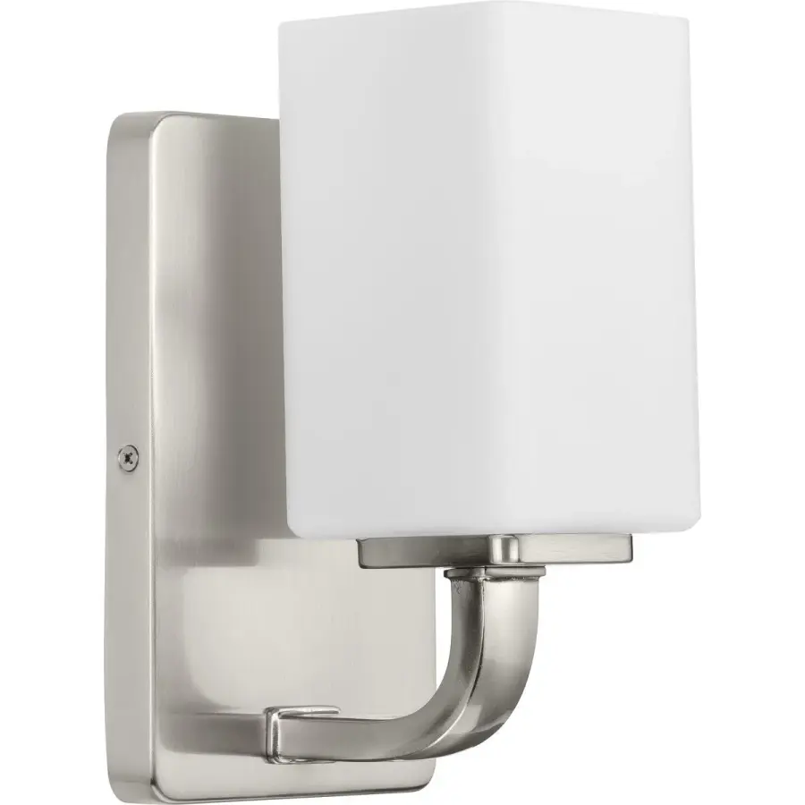 Cowan One-Light Etched Opal Glass Bath Vanity Light - Image 3