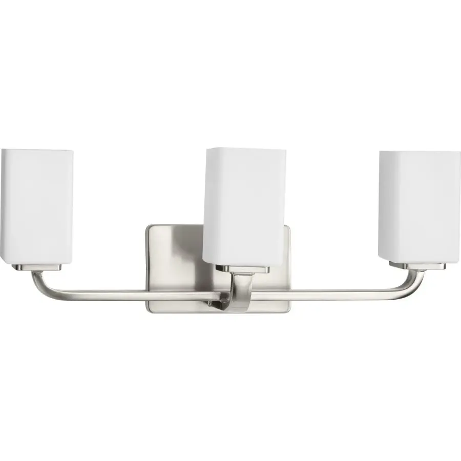 Cowan Three-Light Etched Opal Glass Bath Vanity Light - Image 5