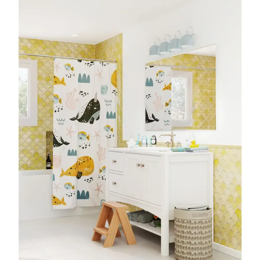 Industrial-Chic Four-Light Vanity with Polished Chrome Finish - Image 4