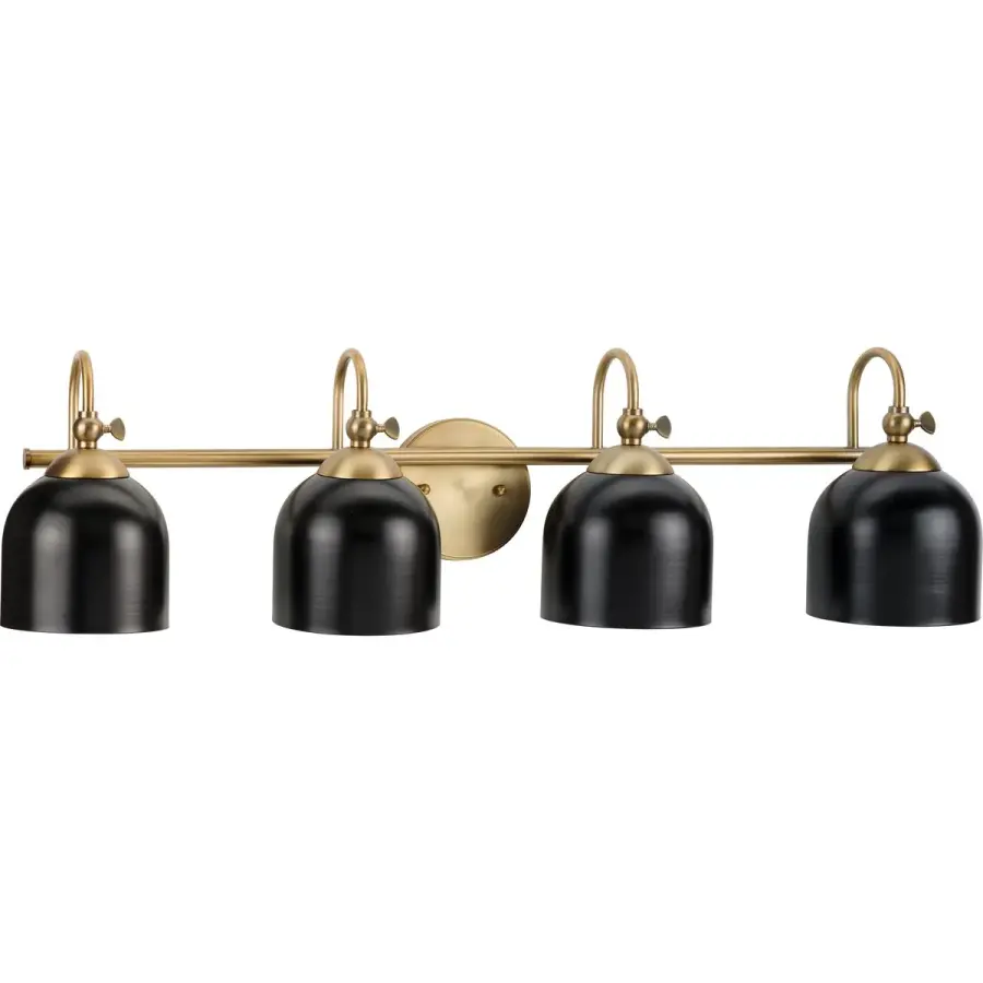 Dalton Four-Light Metal Shade Bath Vanity Light - Image 1
