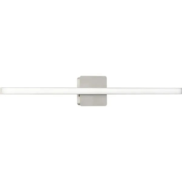 The Phase 4 Collection delivers modern sophistication with integrated LED technology and 3CCT color selection. Its 32-inch linear design provides excellent task lighting for larger vanities while the brushed nickel finish complements contemporary bathrooms.