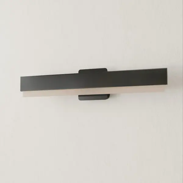 The Semblance vanity light delivers contemporary style with practical 3CCT technology, allowing you to switch between warm, neutral, and cool white light. Its 24-inch linear design provides even illumination perfect for bathroom tasks.