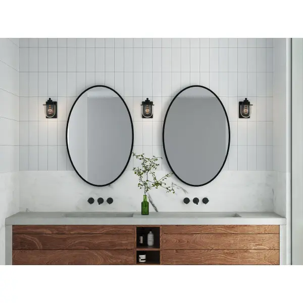 Northlake One-Light Clear Glass Bath Light - Image 6