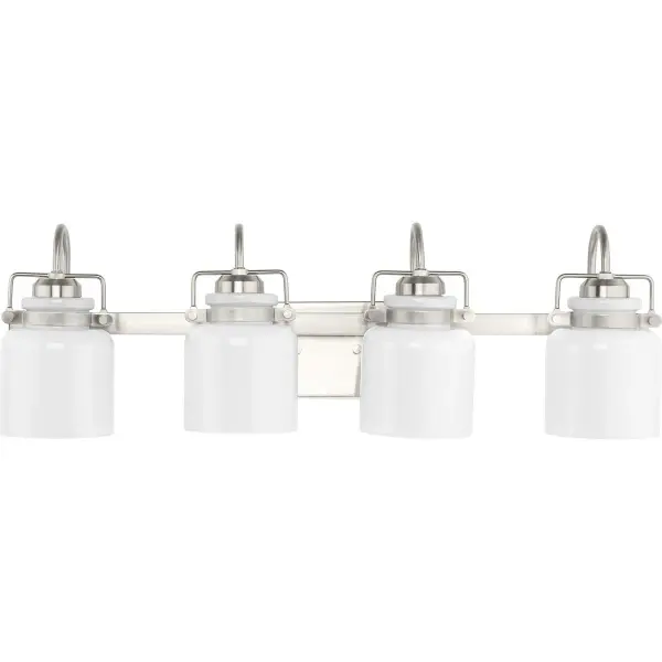Fessler Four-Light Opal Glass Bath Light - Image 2