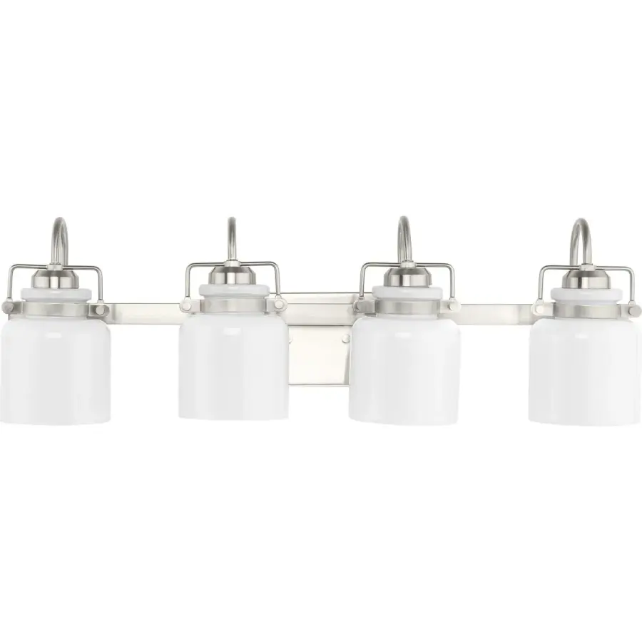 Fessler Four-Light Opal Glass Bath Light - Image 2