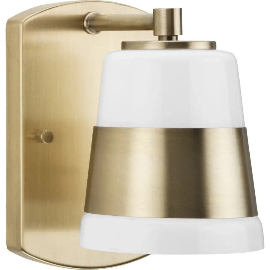Haven One-Light Opal Glass Bath Light - Image 2