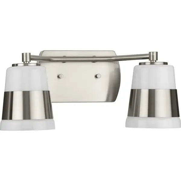 Haven Two-Light Opal Glass Bath Light - Image 4