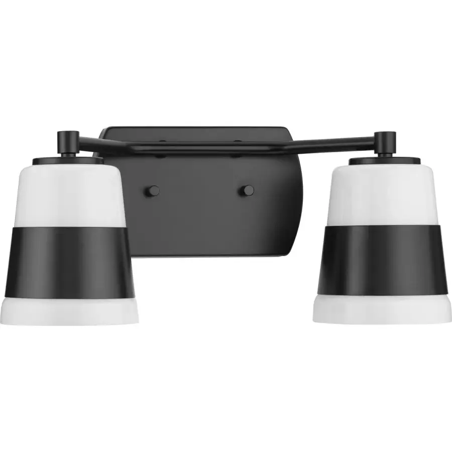 Haven Two-Light Opal Glass Bath Light - Image 5