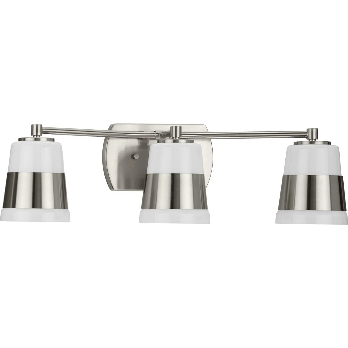 Haven Three-Light Opal Glass Bath Light