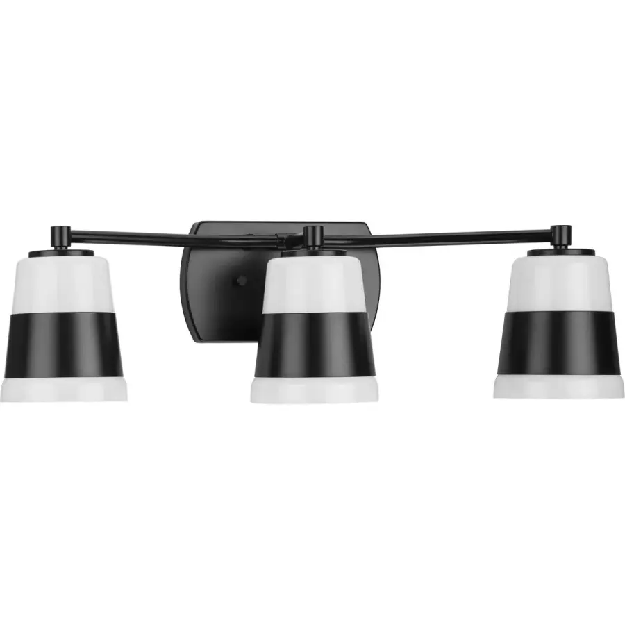 Haven Three-Light Opal Glass Bath Light - Image 2