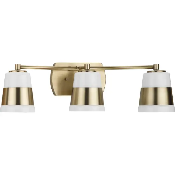 Haven Three-Light Opal Glass Bath Light - Image 3