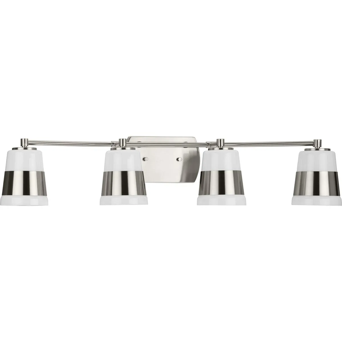 Haven Four-Light Opal Glass Bath Light