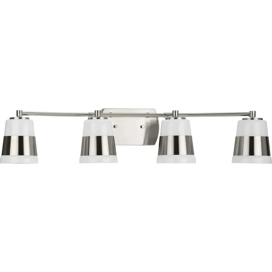 Haven Four-Light Opal Glass Bath Light - Image 1