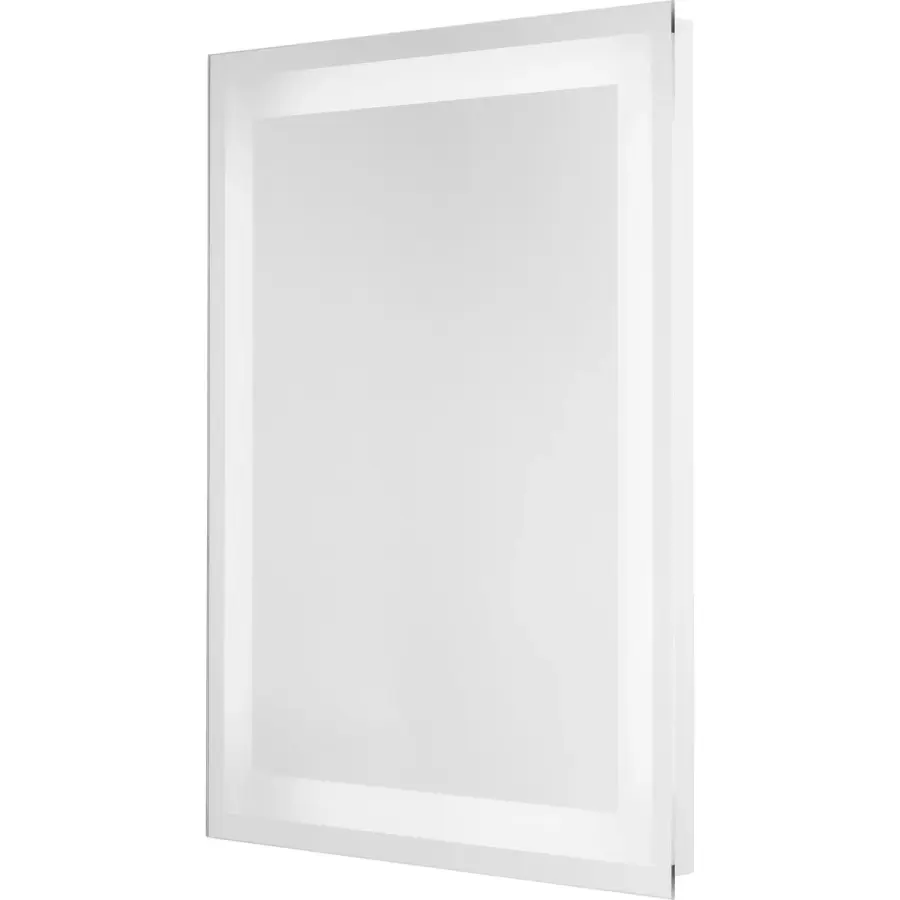 Captarent 30x36 Inch Rectangular Illuminated LED Mirror - Image 1