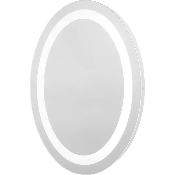 The Captarent LED mirror combines sleek modern design with energy-efficient integrated lighting. Its 22x28 inch oval shape provides excellent visibility while the white finish complements any bathroom décor.