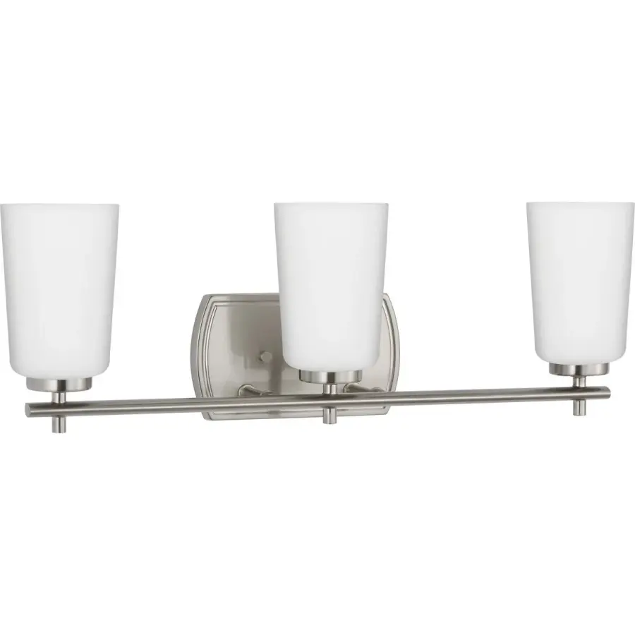 Adley Three-Light Etched Opal Glass Bath Vanity Light - Image 2