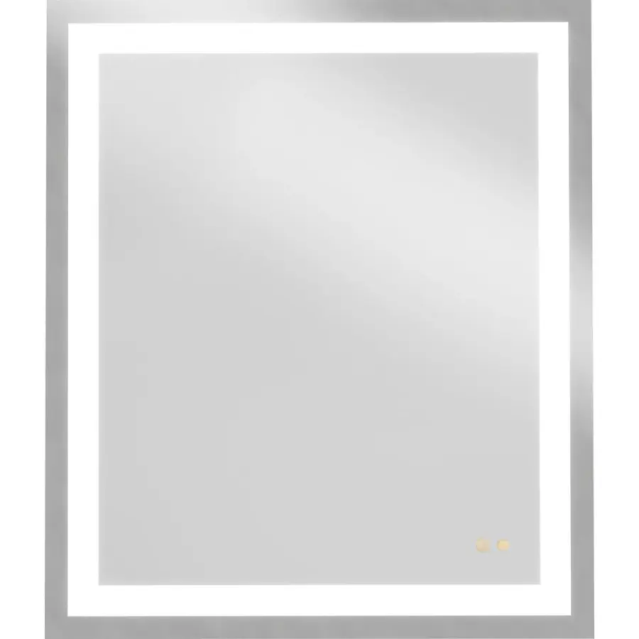 Captarent 36" x 42" Rectangular LED Illuminated Mirror - Image 1