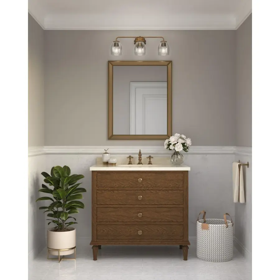 Quillan Three-Light Bath & Vanity Light - Image 5