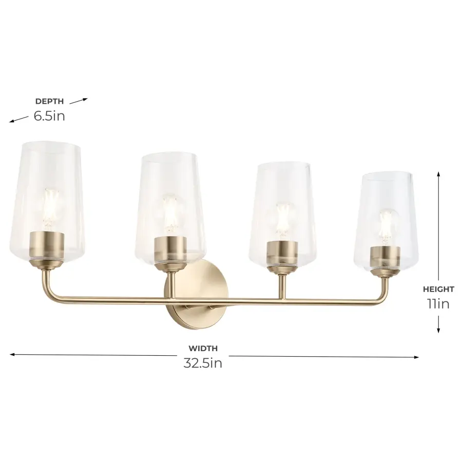 Celino Four-Light Bath & Vanity - Image 36