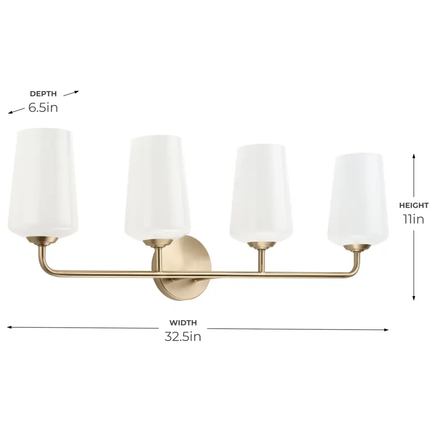 Celino Four-Light Bath & Vanity - Image 36