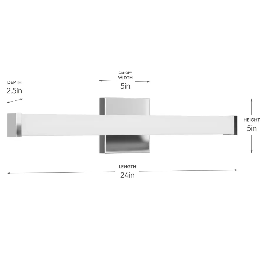 Phase 6.1" LED Bath & Vanity Light - Image 5